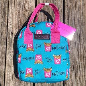 NWT Betsey Johnson Insulated Lunch Tote Fri-Yay